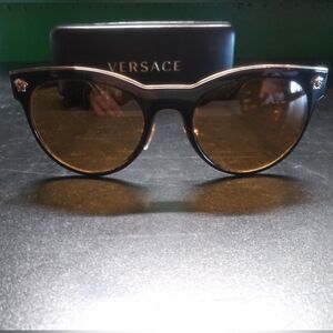 Versace cat eye glasses